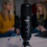 CAD Audio U49 box contents including mount clip and accessories