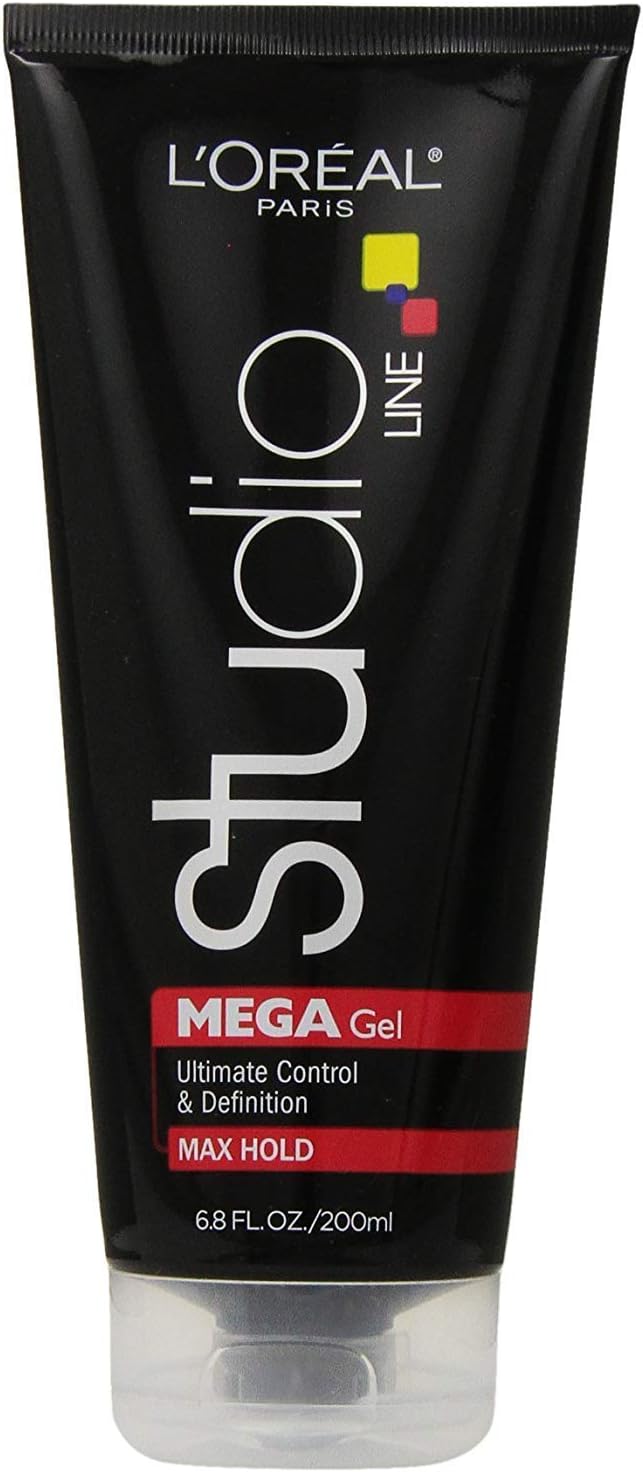 L'Oreal Paris hair styling gel application on hair