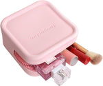 Bueay mini cosmetic zipper pouch side profile