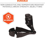 Ergodyne Squids 3400 non-conductive plastic construction