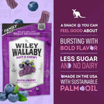 Wiley Wallaby huckleberry licorice vegan fat free snack pack
