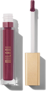 Milani Automattic Touch metallic pink liquid lipstick gold cap bottle packaging