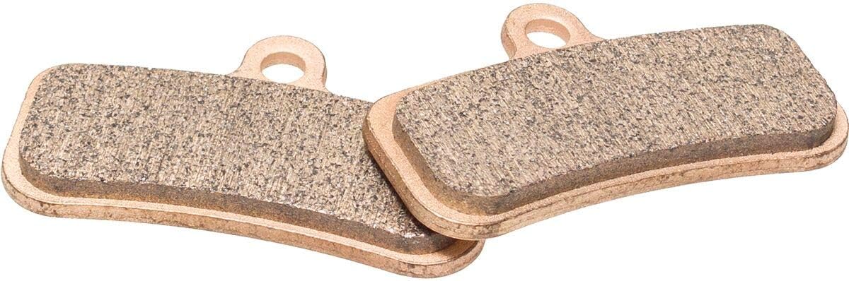 Shimano D02s metallic disc brake pads front view components