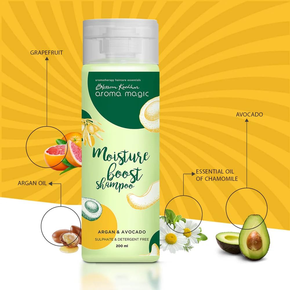 Aroma Magic sulphate free shampoo ingredient highlights