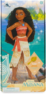 Disney Store Official Princess Classic Doll (Moana), 11 Inches, Includes Brush with Molded Details, Fully Posable Toy in Classic Outfit - Disney Princess Toys - Image 8
