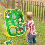 Close up of Easter Bunny side of Malhaii tossing game