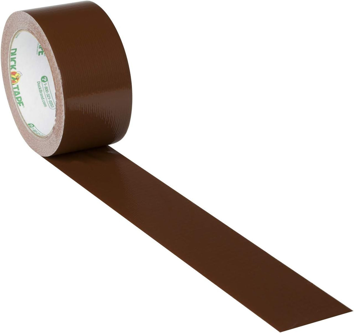 Duck Brand chocolate duct tape adhesive side