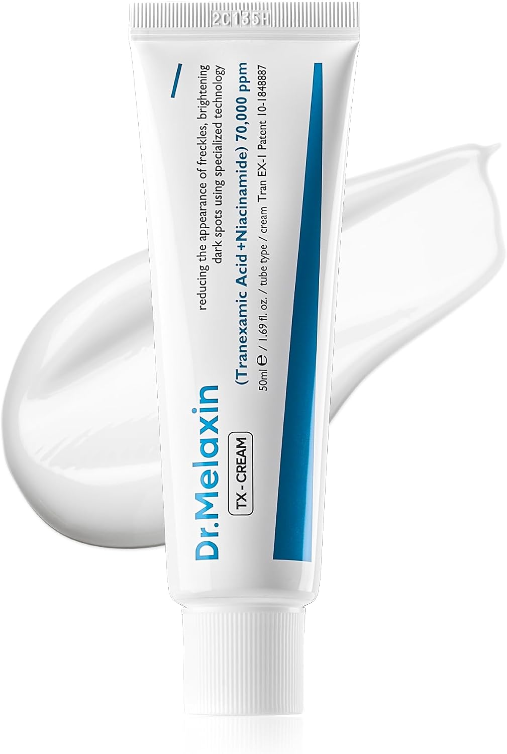 Dr. Melaxin TX Tranexamic Acid Cream front view packaging