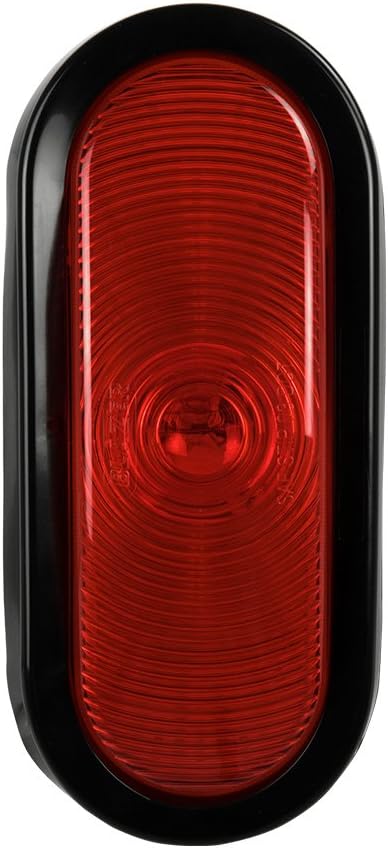 Blazer B85RK Red Sealed 6-inch Oval Stop/Tail/Turn Light Kit - Pack of 1 - Image 1