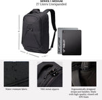 Knack Pack backpack with laptop inside