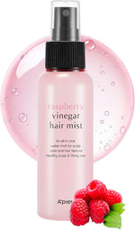 A'PIEU Raspberry Hair Vinegar Rinse & Refill Set for Scalp Detox & Clean, Smooth & Shiny Hair, Clarifying Treatment for Dandruff, Buildup, pH Balancing, Korean Haircare (6.76 fl oz |13.6 fl oz) - Image 12