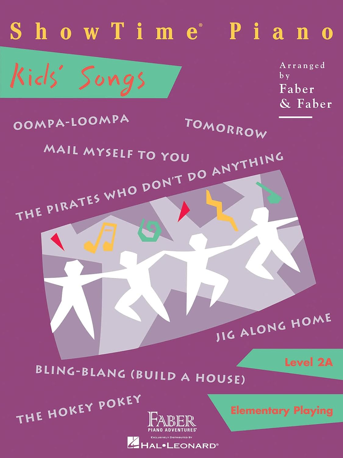 ShowTime Piano: Kids Songs Level 2A | Beginner Elementary Piano Sheet Music Book for Children | Fun and Easy Piano Songbook for Students with Popular Tunes | Faber Piano Adventures Method - Image 1