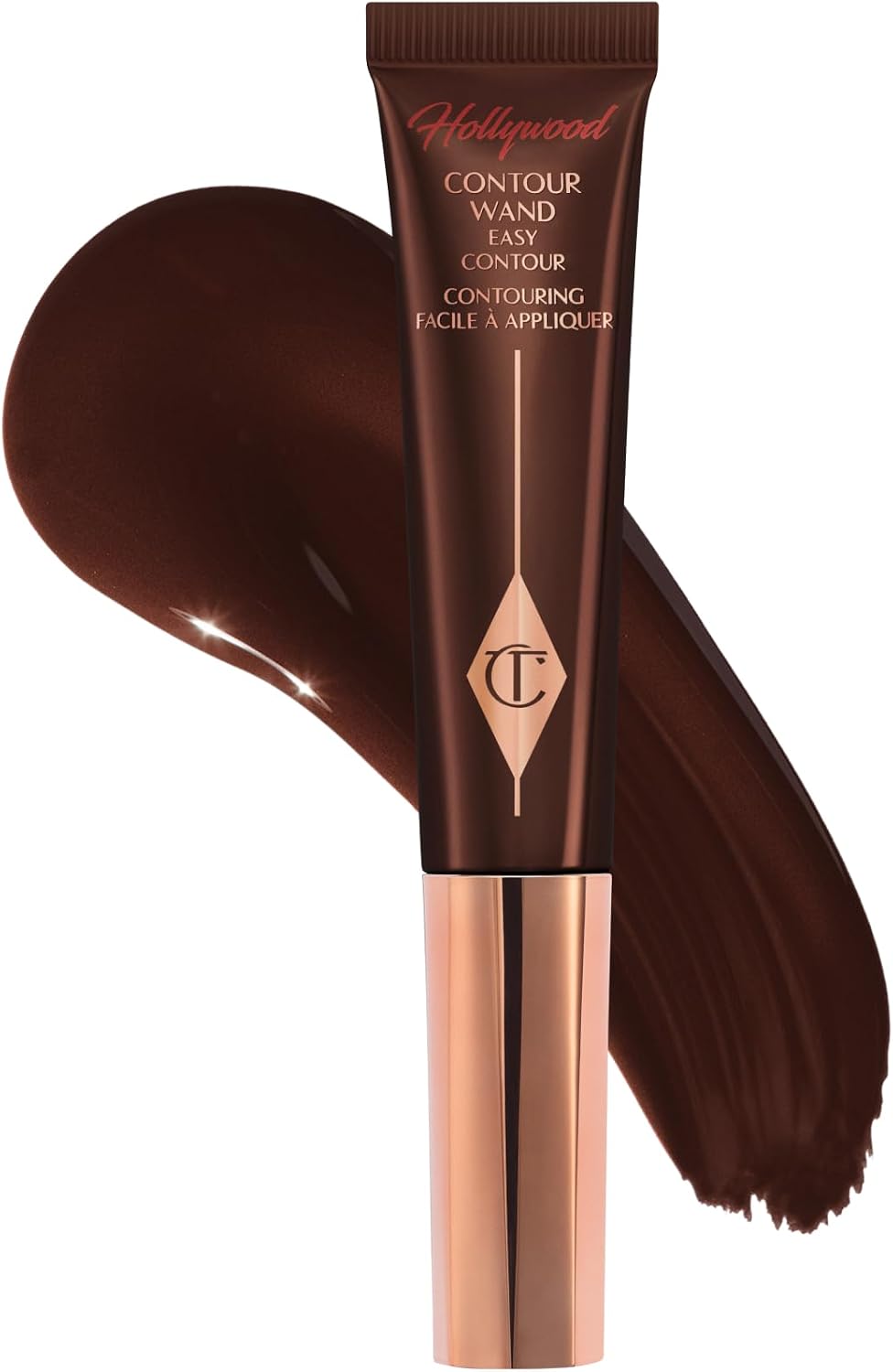 Charlotte Tilbury Hollywood Liquid Contour Wand - Easy-to-Use Contour Stick & Liquid Bronzer for Sculpting & Shaping - Leaves a Natural-Looking Sculpted Finish - Image 12
