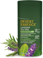 Desert Essence Lemongrass Deodorant, 2.25 oz | Natural odor protection with botanical oils in a vegan , aluminum -free formula & 100% plastic-free tube - Image 11