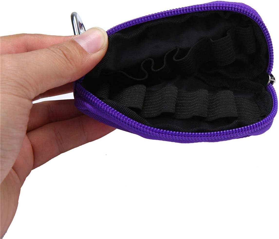 Htppzjr essential oil bag attached with metal carabiner clip
