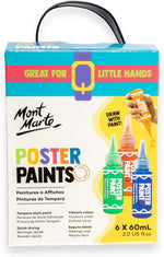 Mont Marte poster paint set basic front view art supplies