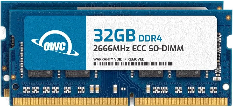 OWC 32GB Memory RAM Kit Compatible with Synology DiskStation DS723+ DS923+ | 32GB (2x16GB) PC4-21300 DDR4 2666MHz ECC Unbuff 2Rx8 CL19 260-pin SODIMM - Image 9