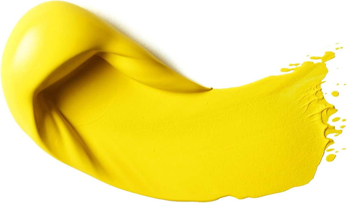 Liquitex cadmium yellow light paint tube back label details