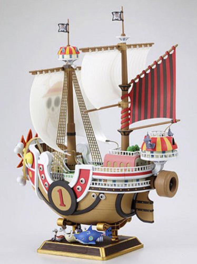 Instruction manual and sticker sheet for Thousand Sunny model