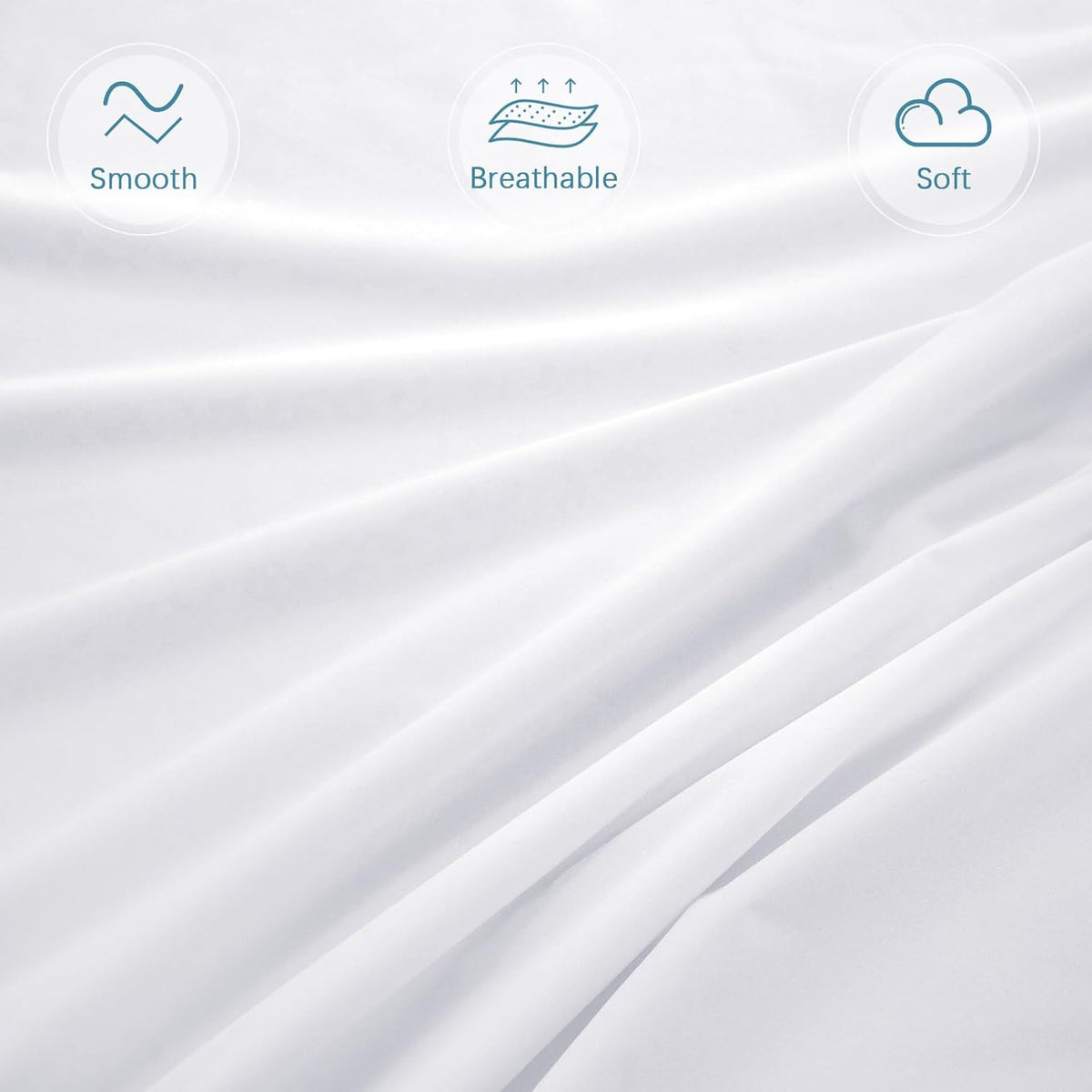 Biloban zippered mattress encasement showing waterproof texture
