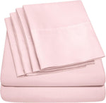 Sweet Home Collection 6 Piece 1500 Supreme Collection Brushed Microfiber Deep Pocket Bed Sheet Set-2 Extra Pillow Cases, Great Value, Rv Short Queen, White - Image 10