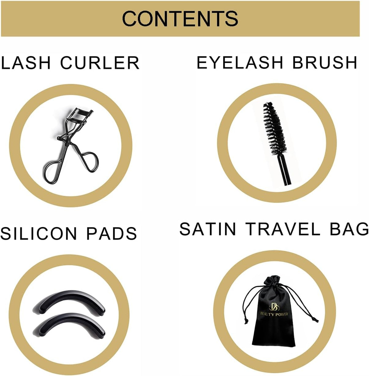 Beauty Power lash curler ergonomic finger loops detail