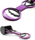 One handed operation pet waste management tool for dogs and cats.