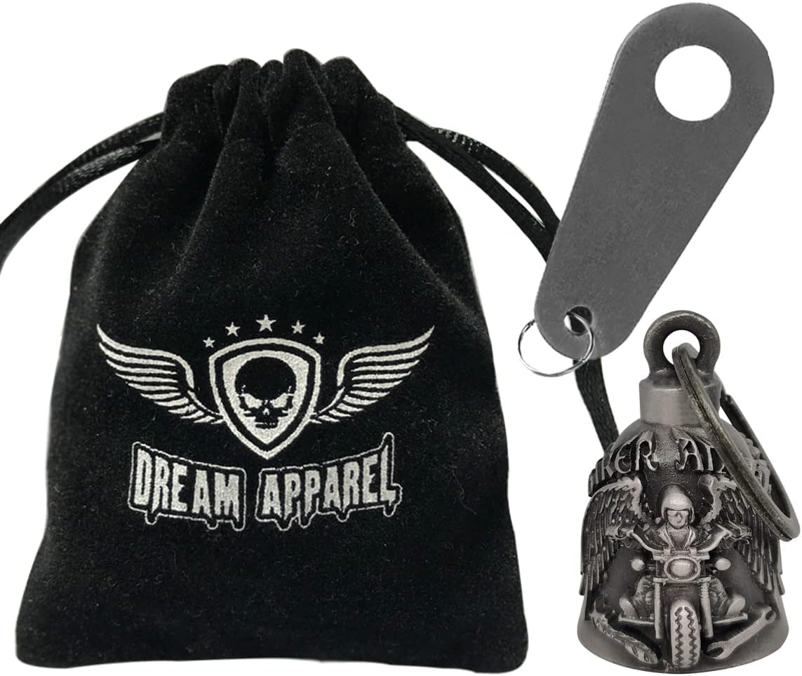 Dream Apparel biker bell showing three dimensional wing relief