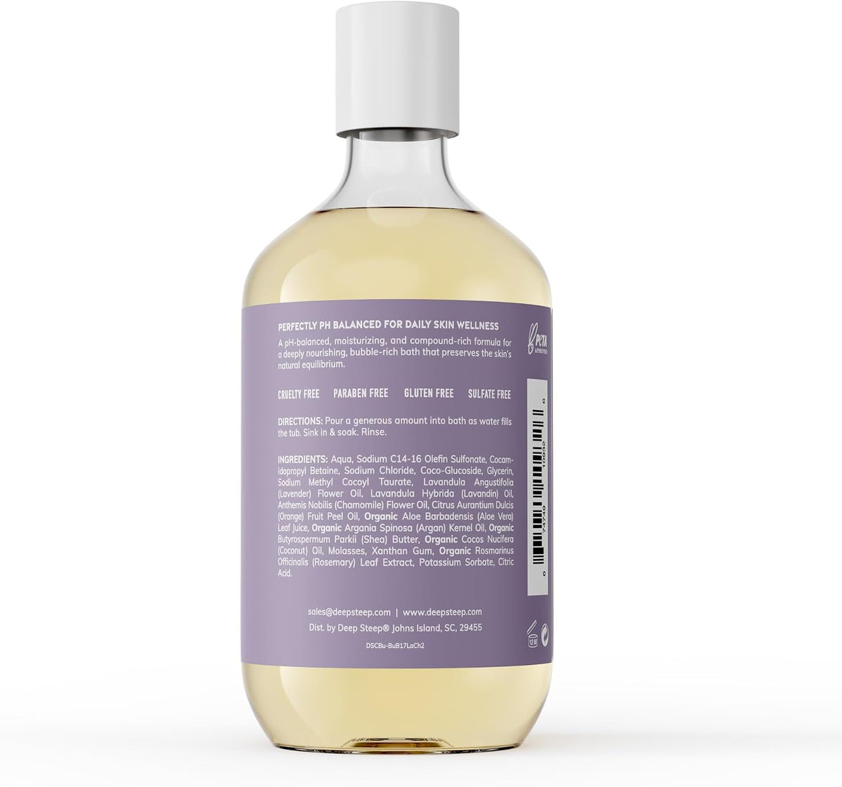 Deep Steep lavender chamomile dual bottle set