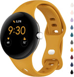 Slim Bands Compatible with Google Pixel Watch 4 3 (41mm)/Pixel Watch 2 1, Adjustable Breathable Soft Silicone Sport Replacement Watch Band Straps Wristbands Bracelet for Google Pixel Watch - Image 13