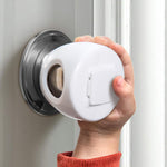 Betertek door knob safety cover set of four front view