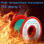 BNTECHGO silicone wire cross section showing copper strands