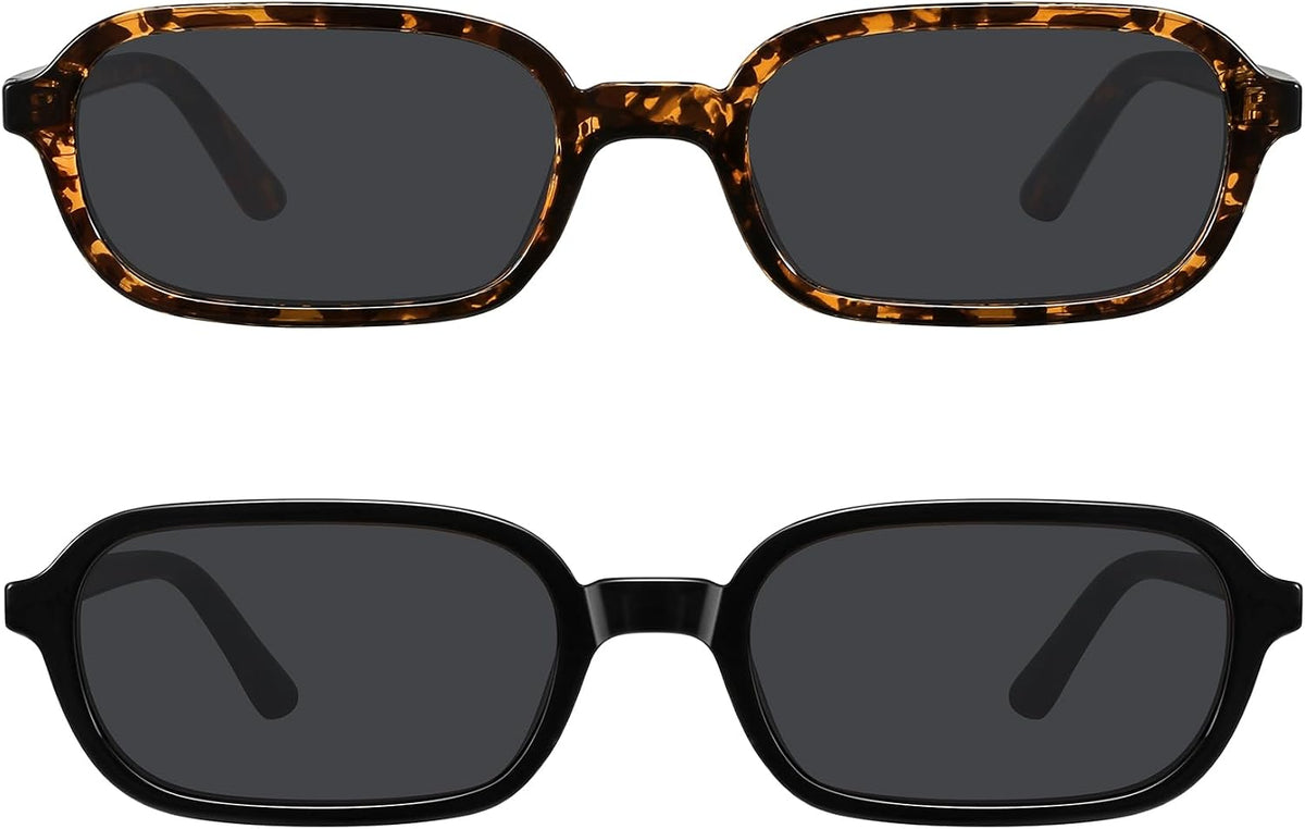 WOWSUN 90s trendy sunglasses resting on surface