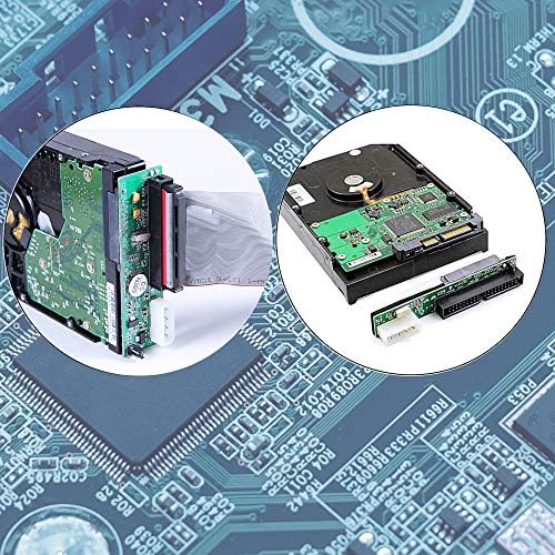 CERRXIAN desktop hardware adapter connected to a 3.5 inch storage drive interface