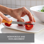 BPA-free cutting board surface texture
