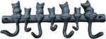 ArtHue heavy duty cast iron key holder front view