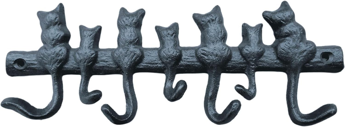 ArtHue heavy duty cast iron key holder front view
