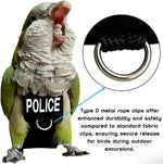 Premium imported reusable bird diaper showing waterproof inner pocket