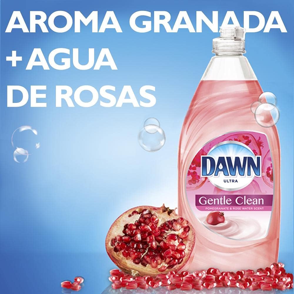 Dawn 16.2 fluid ounce dish soap bottle size comparison