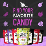 Nutrition label and ingredient details of Wiley Wallaby licorice