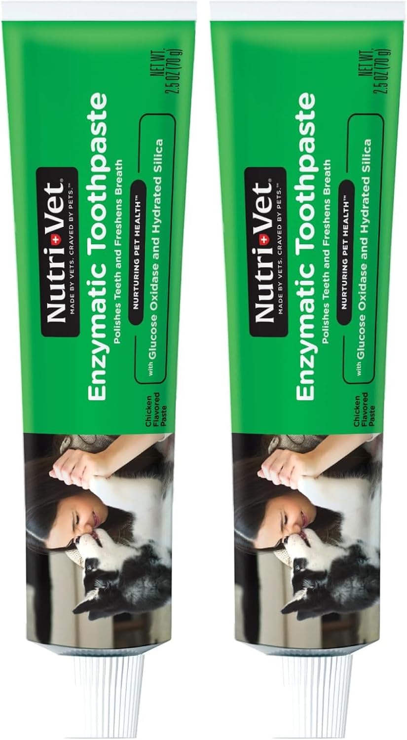 Nutri-Vet dental paste for puppy and adult dog care