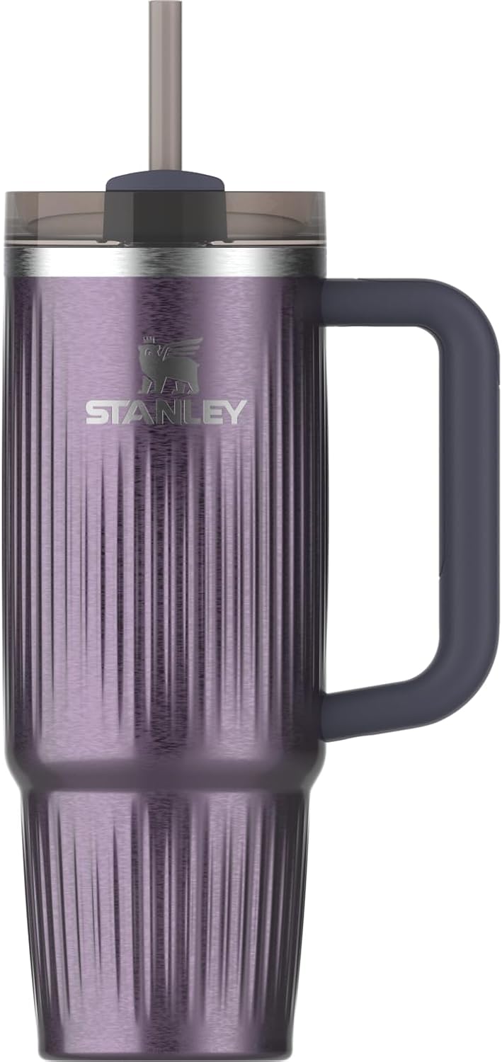 STANLEY Quencher H2.0 Tumbler with Handle and Straw 40 oz | Flowstate 3-Position Lid | Cup Holder Compatible for Travel | Insulated Stainless Steel Cup | BPA-Free | Pomelo - Image 13