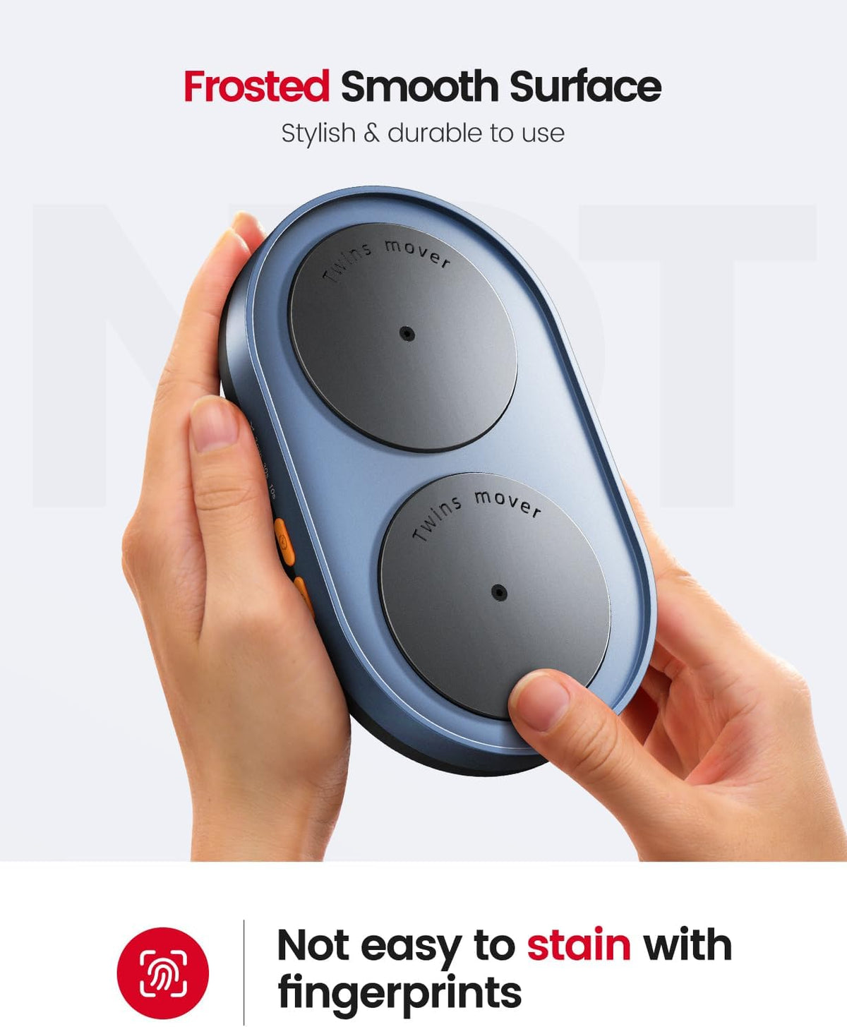 Vaydeer mouse jiggler showing silicone base pads