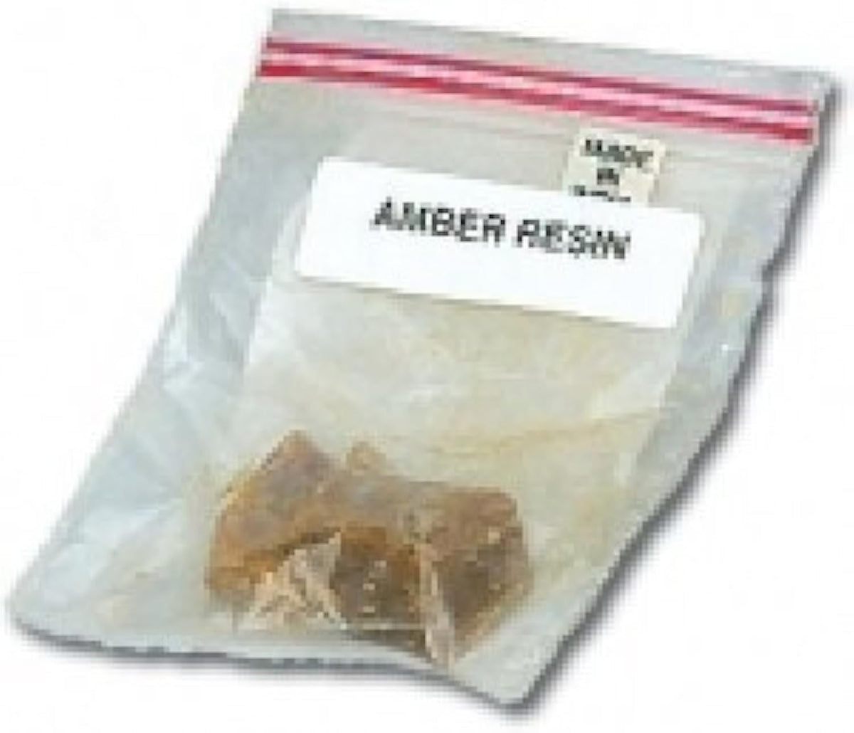 New Age Golden Amber Resin 5 Grams front view authentic aromatic block