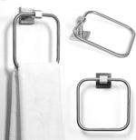 HouseAid wall mounted hand towel hanger angled perspective