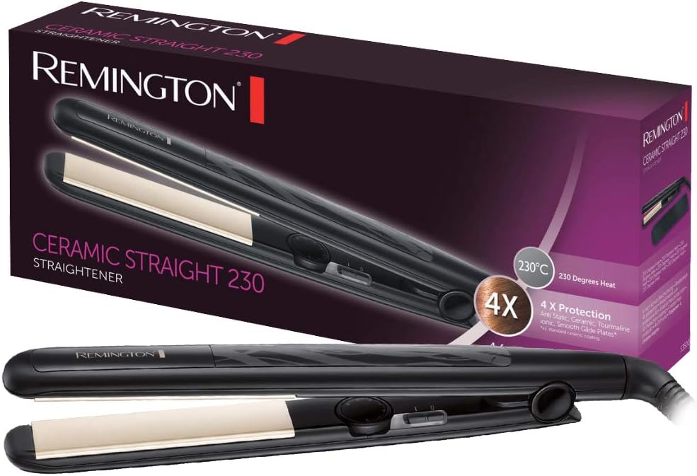 Remington S 3500 Hair Straightener (Black) - Image 1