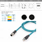 HangTon 4 meter Ethernet cable coiled display