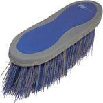 Hy Equestrian HySHINE Active Groom Dandy Brush in red and grey