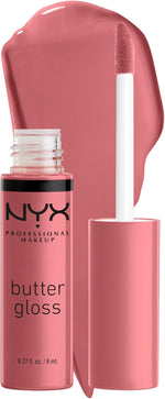 NYX Professional Makeup Butter Gloss Tiramisu front view tube