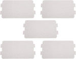 Garosa Microwave Mica Plate Waveguide Cover Replacement Kit, 5 Pieces, 4.6 x 2.5 Inch Heat Resistant Mica Sheets, Cuttable Waveguide Cover Compatible with Major Brands - Image 1